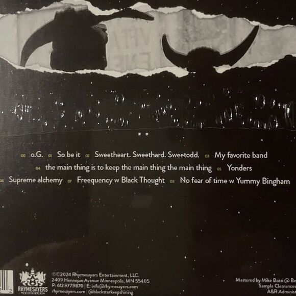 Black Star NEW CD 2024 No Fear Of Time Compact Disc Rhymesayers CD Mos Def - Picture 4 of 4